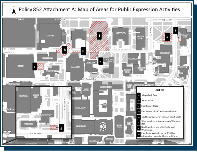 areas for public expression activities map thumbnail