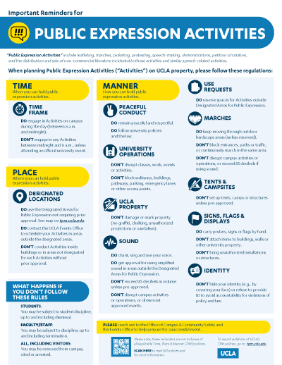 important reminders for expression activities flyer thumbnail